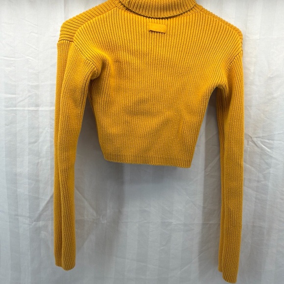 Puma Golden Yellow Turtleneck Sweater - Picture 3 of 4
